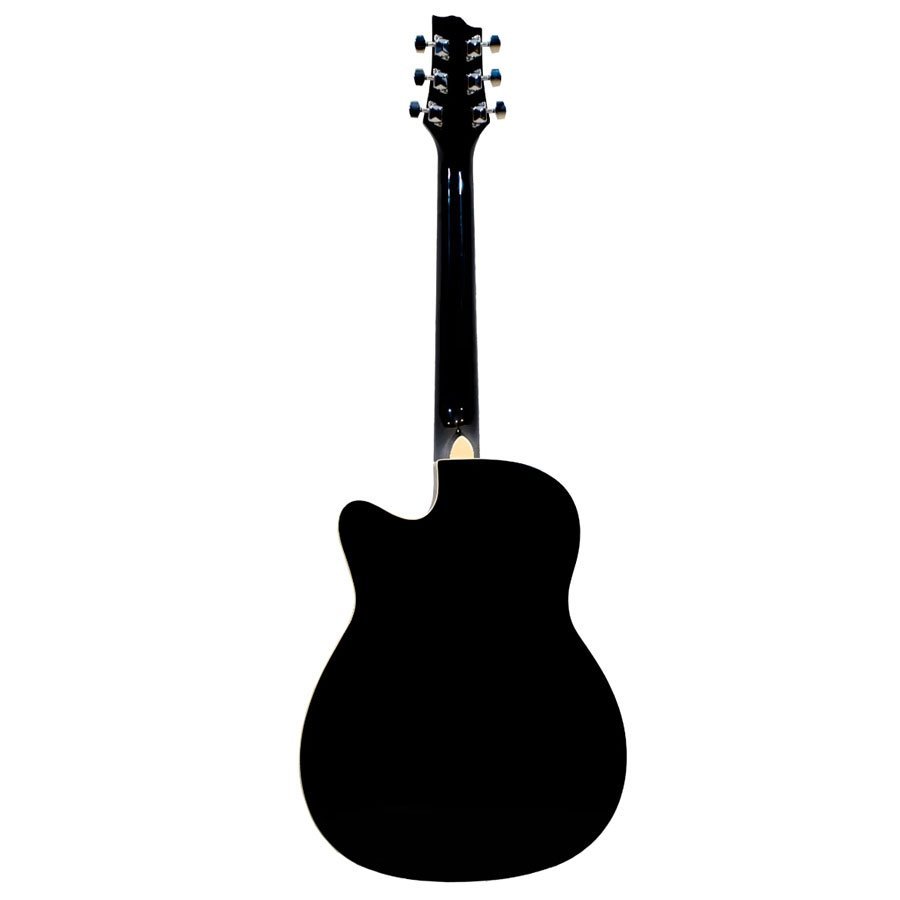 Granada-GL112C-F-4.jpg Granada GL112C-F Black Cutaway Medium Acoustic Guitar