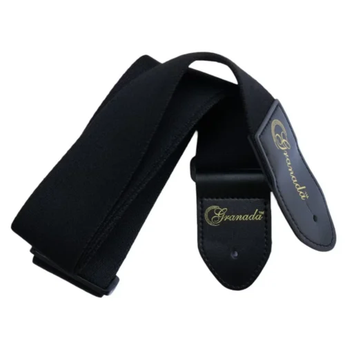 Granada GS04 Guitar Strap- Black