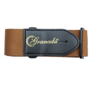 Granada-Guitar-Strap-GS06.jpg Granada Khaki GS06 Guitar Strap