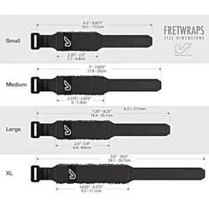 Gruv Gear FretWraps 3 Gruv Gear FretWraps String Muters 1-Pack (Black)