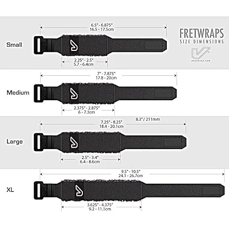 Gruv Gear FretWraps 3 Gruv Gear FretWraps String Muters 1-Pack (Black)
