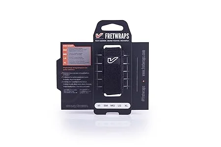 Gruv Gear FretWraps 4 Gruv Gear FretWraps String Muters 1-Pack (Black)