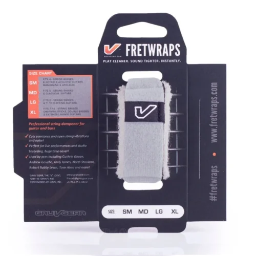 Gruv Gear FretWraps HD "Stone" 1-Pack (White)