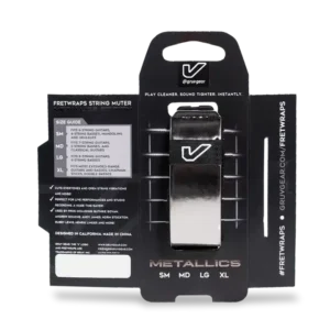Gruv Gear FretWraps Metallics 2 Gruv Gear FretWraps Metallics 1-Pack (Titanium)