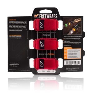 Gruv Gear FretWraps String Dampener - Small - Fire Red (3-pack) Gruv Gear FretWraps String Dampener - Small - Fire Red (3-pack)