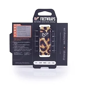 Gruv Gear FretWraps Wild Leopard 2 Gruv Gear FretWraps Wild "Leopard" String Muters 1-Pack