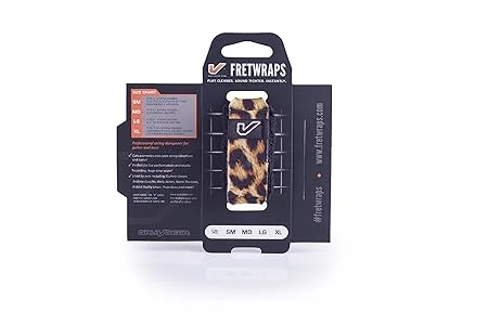 Gruv Gear FretWraps Wild Leopard 2 Gruv Gear FretWraps Wild "Leopard" String Muters 1-Pack