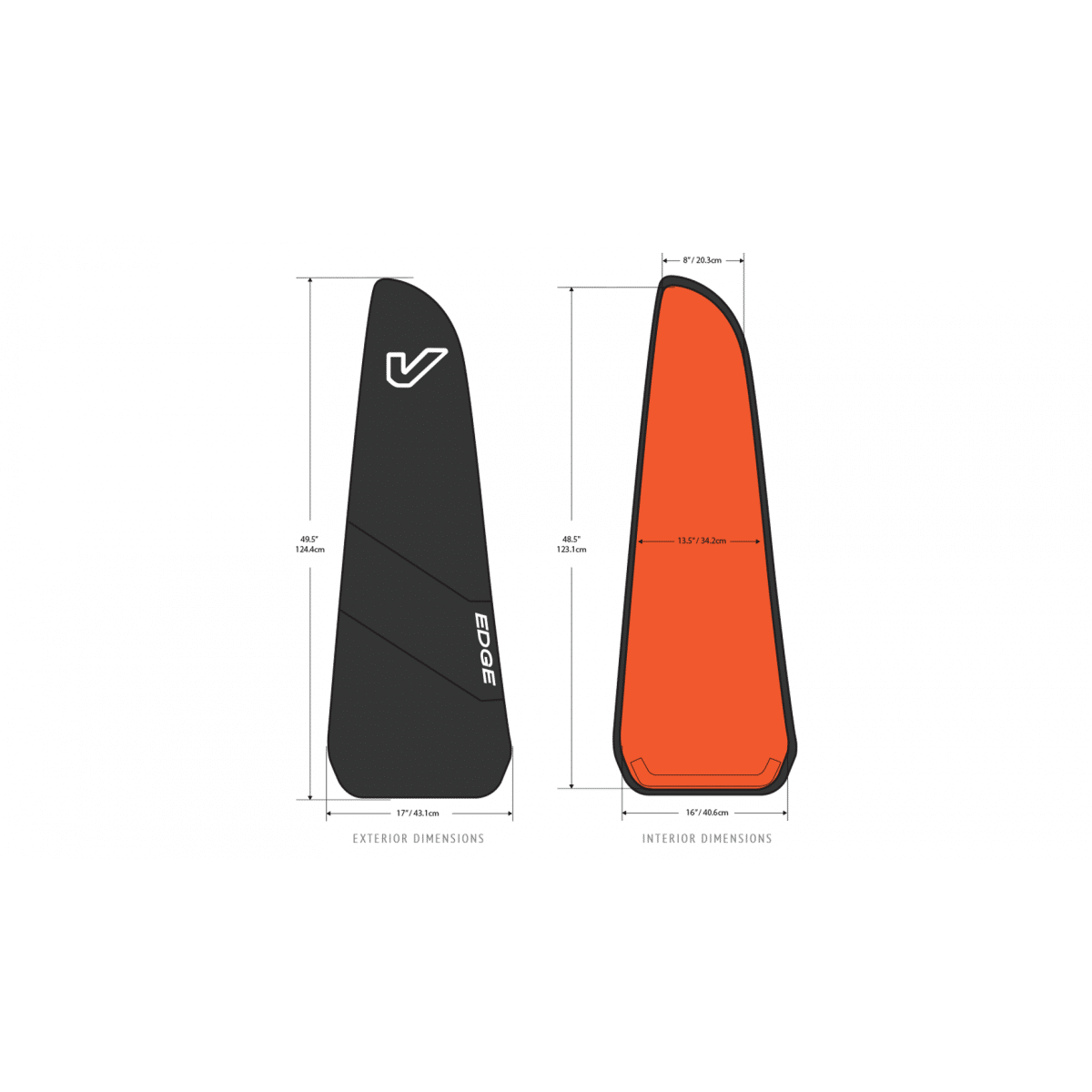 Gruv Gear GigBlade Edge for Electric Guitar - Black