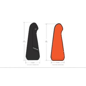 Gruv Gear SLIVER-EG-BLK for Electric Guitar Black Gruv Gear SLIVER-EG-BLK for Electric Guitar Black