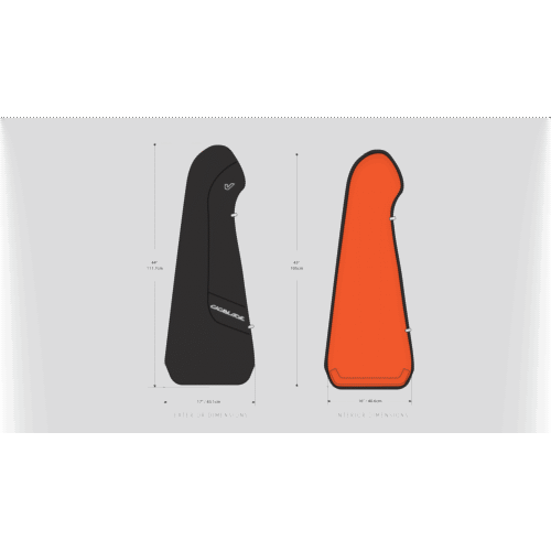 Gruv Gear SLIVER-EG-BLK for Electric Guitar Black Gruv Gear SLIVER-EG-BLK for Electric Guitar Black