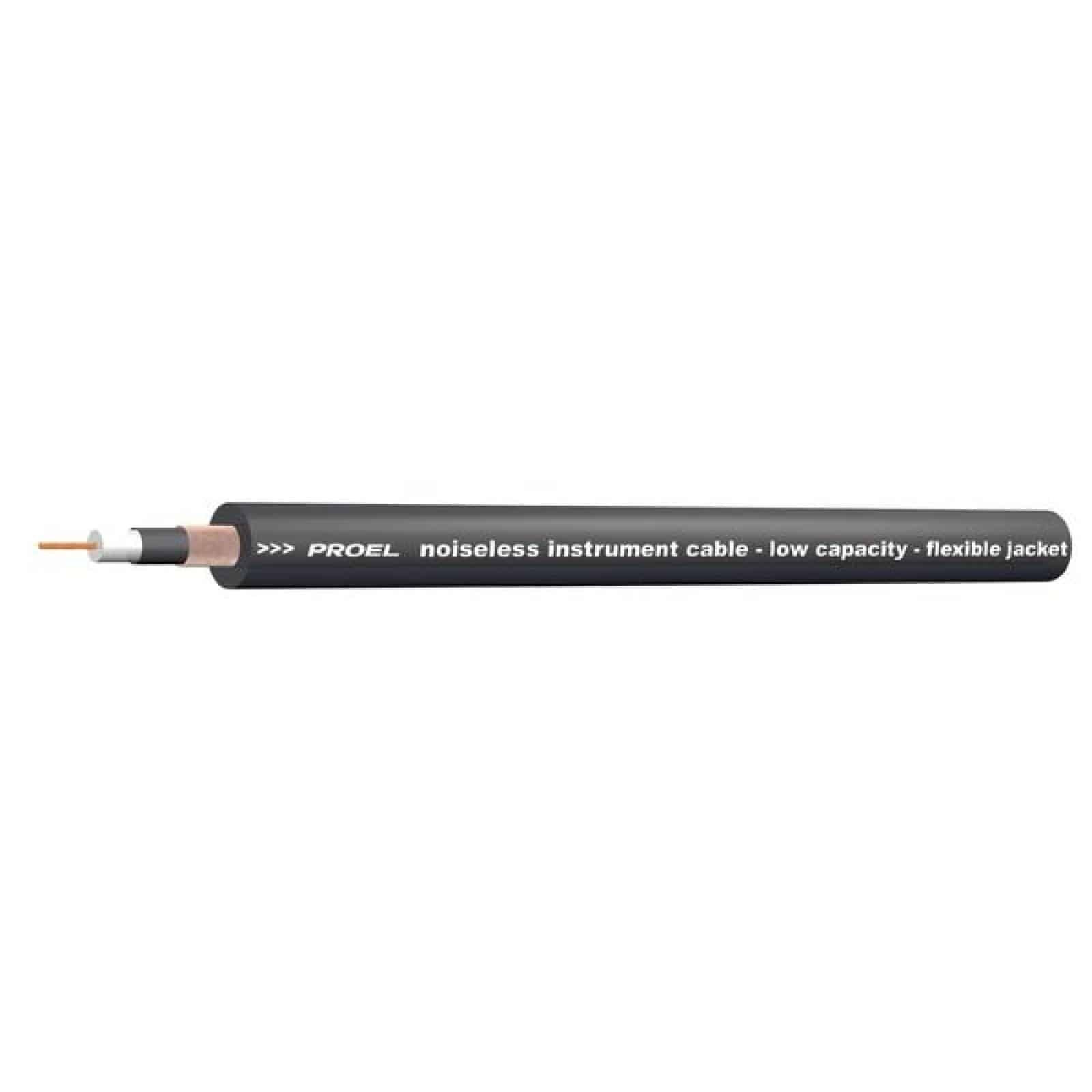 Proel HPC110BK INSTRUMENT MONO CABLE Black