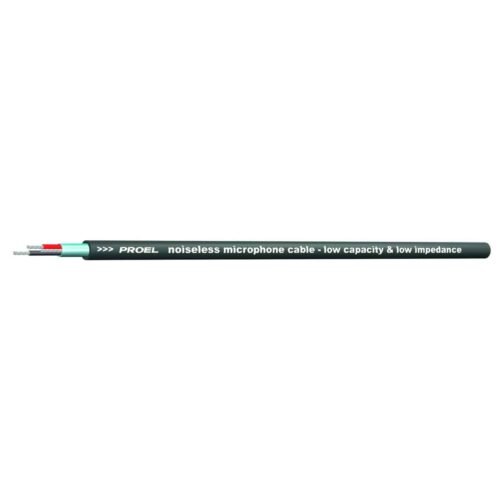 Proel HPC80BK PROF.MIC.CABLE.AL.SHIELD.4.0.MM.Black Proel HPC80BK PROF.MIC.CABLE.AL.SHIELD.4.0.MM.Black
