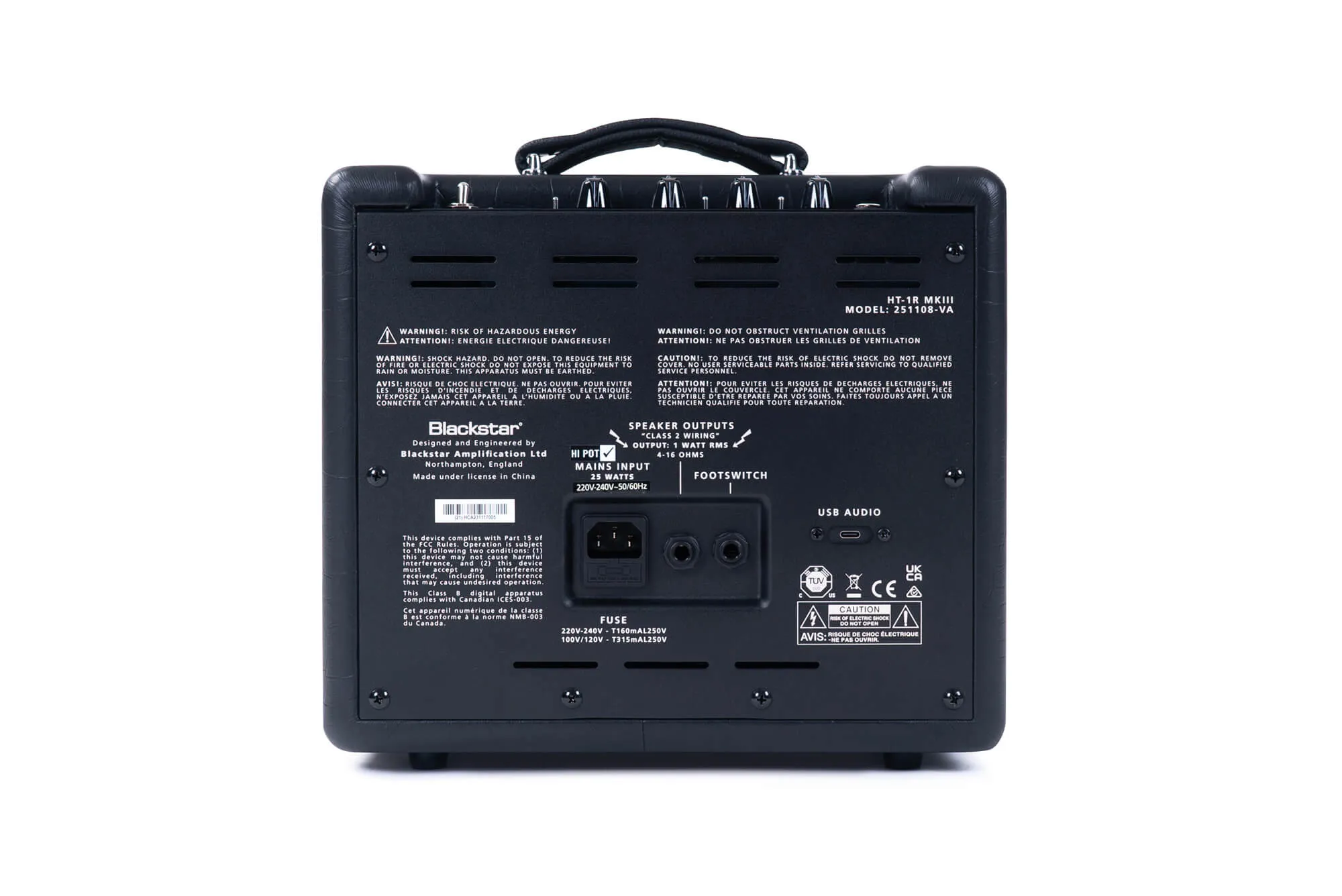 HT-1R-MK-III-REAR.webp Blackstar HT-1R MK III Combo