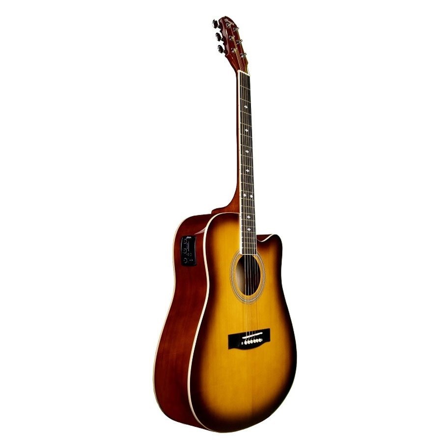 HZA5100-Sunburst-3.jpg Hertz HZA5100 Electro-Acoustic Guitar - Sunburst