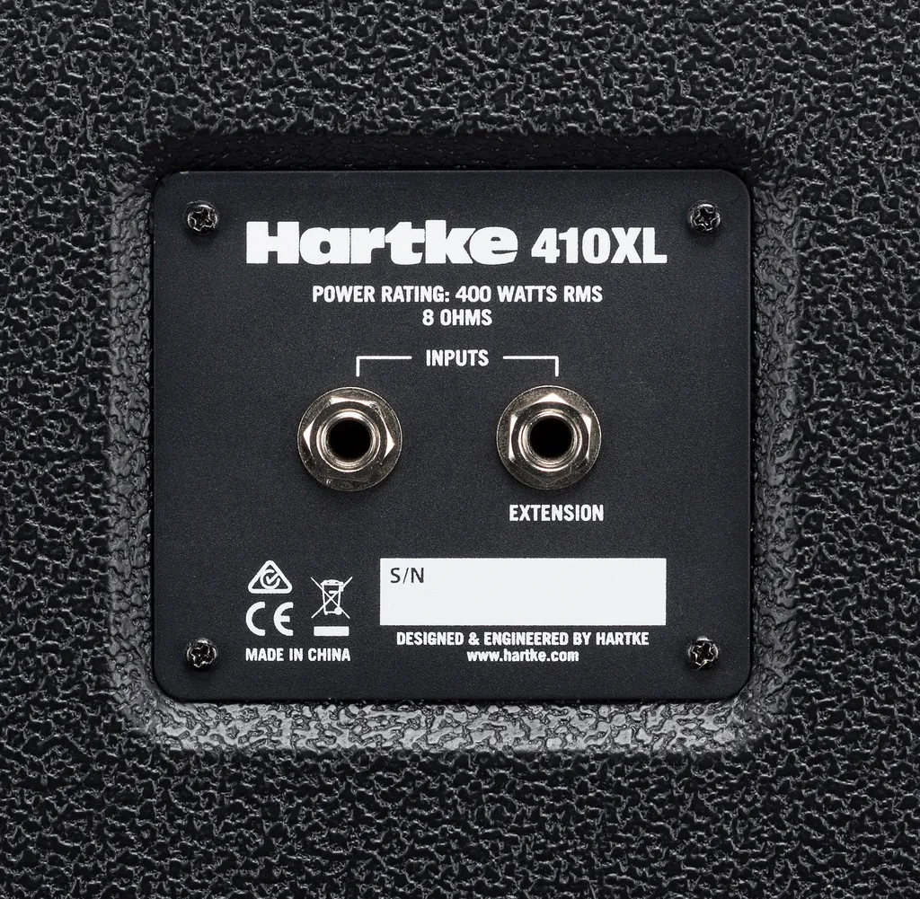 Hartke 410XL V2 4 x 10" Aluminum Cone Bass Cabinet
