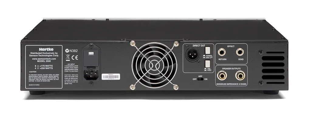 Hartke HA2500 250-watt Bass Amplifier