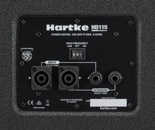 Hartke HyDrive HD115 1 x 15" Bass Cabinet Hartke HyDrive HD115 1 x 15" Bass Cabinet