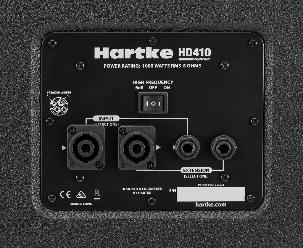 Hartke-HyDrive-HD410-4-x-10-Bass-Cabinet-1.webp Hartke HyDrive HD410 4 x 10" Bass Cabinet