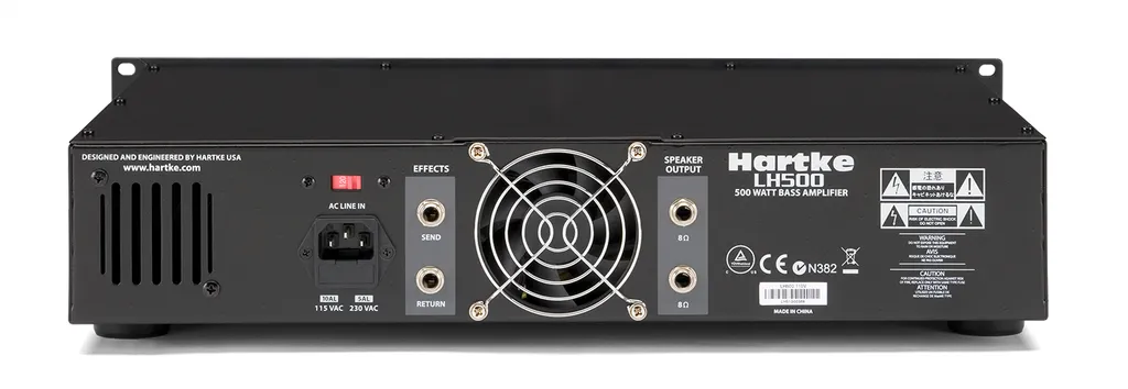 Hartke LH500 500-watt Bass Amplifier with Tube Preamp