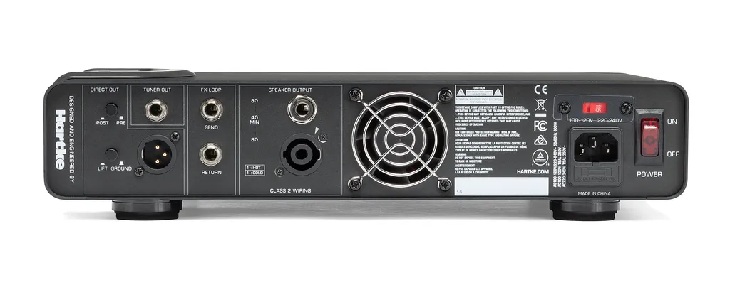 Hartke LX5500 500-watt Lightweight Bass Head with Tube Preamp