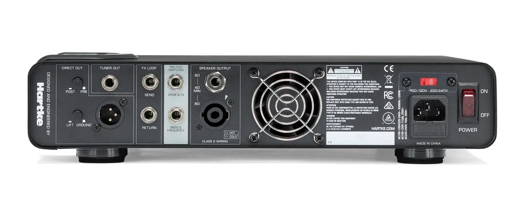 Hartke LX8500 800-watt Lightweight Bass Head with Tube Preamp