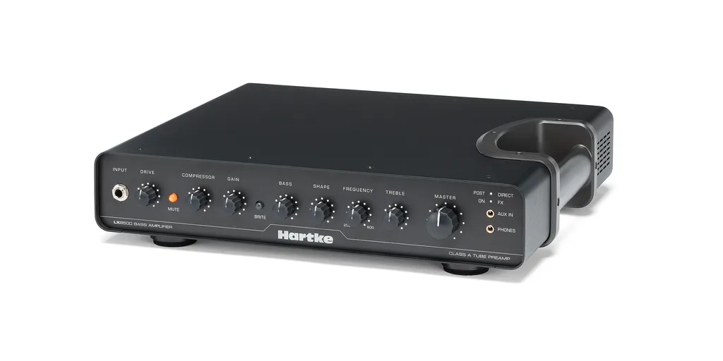 Hartke LX8500 800-watt Lightweight Bass Head with Tube Preamp