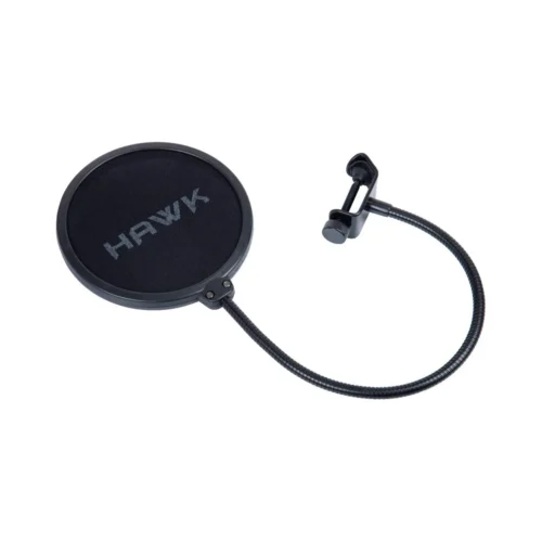 Hawk Proaudio PS02 Pop Filter for Vocal Recording/Streaming, 5.25 Inch (Black)