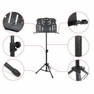 Hebikuo PA540 Aluminium Music Stand black 23 Hebikuo PA540 Aluminium Music Stand black