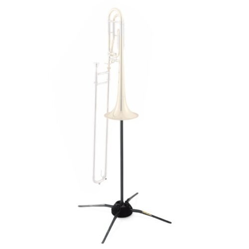 Hercules DS420B Travlite Trombone Stand with Case Black