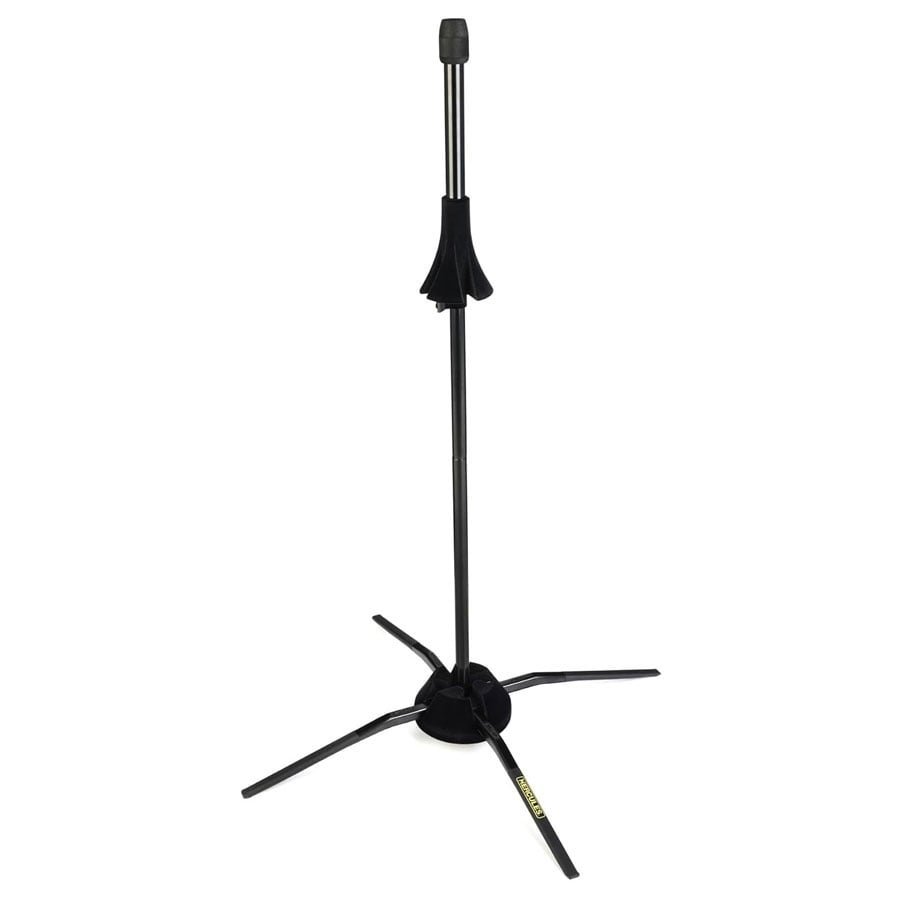 Hercules DS420B Travlite Trombone Stand with Case Black