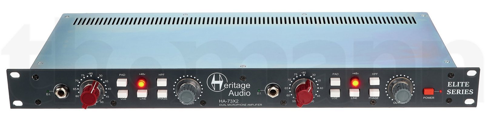 Heritage Audio HA73X2 ELITE 2-channel Microphone Preamp