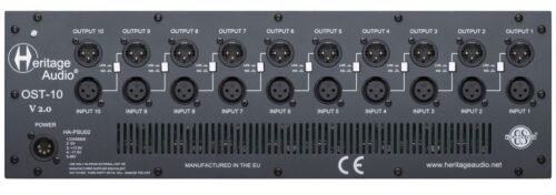 Heritage Audio HAOST10v2 10-slot 500 Series Rack