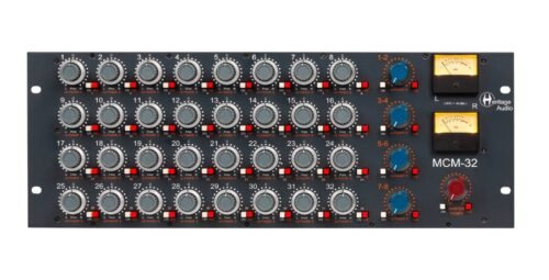 Heritage Audio MCM-32 Analog 32-Channel Summing Mixer Heritage Audio MCM-32 Analog 32-Channel Summing Mixer