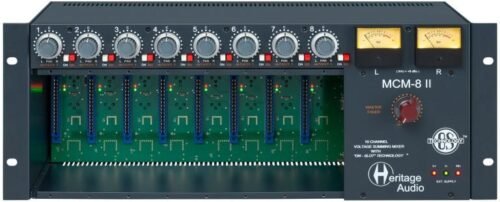 Heritage Audio MCM-8 II 500 Series Chassis and Summing Mixer