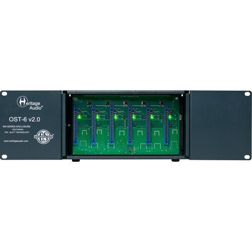 Heritage Audio OST-6 v2.0 6-slot 500 Series Enclosure