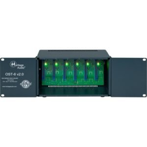 Heritage Audio OST-6 v2.0 6-slot 500 Series Enclosure