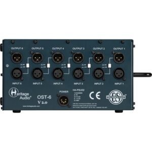 Heritage Audio OST-6 v2.0 6-slot 500 Series Enclosure