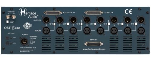 Heritage Audio OST-8 ADAT 8-slot 500 Series Enclosure