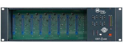 Heritage Audio OST-8 ADAT 8-slot 500 Series Enclosure