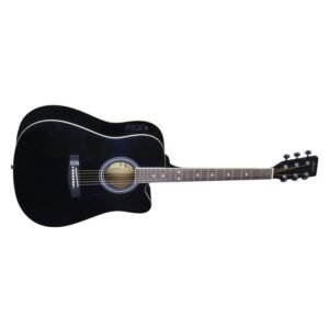 Hertz HZA5100 Electro-Acoustic Guitar - Black
