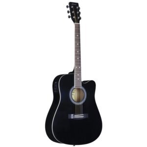 Hertz HZA5100 Electro-Acoustic Guitar - Black