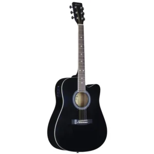 Hertz HZA5100 Electro-Acoustic Guitar - Black
