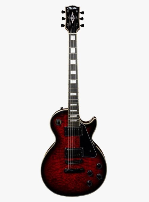 Hertz LP Custom Electric Guitar QM
