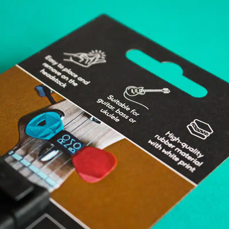 ROMBO Guitar Pick Holder Set (2 Holders)