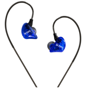 Icon SCAN 7 In-Ear High Resolution Earphones - Blue