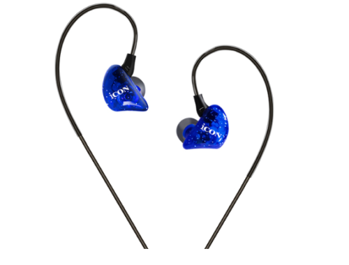Icon SCAN 7 In-Ear High Resolution Earphones - Blue