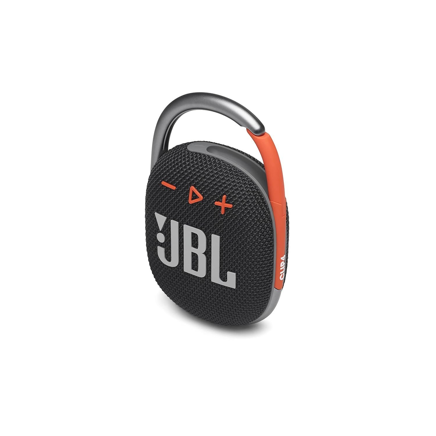 JBL Clip 4 Wireless Ultra-Portable Bluetooth Speaker (Black & Orange)