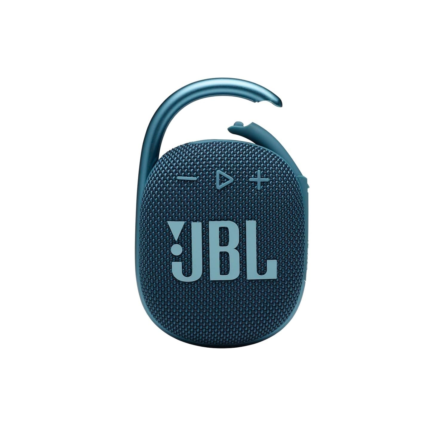 JBL Clip 4 Wireless Ultra-Portable Bluetooth Speaker (Blue)
