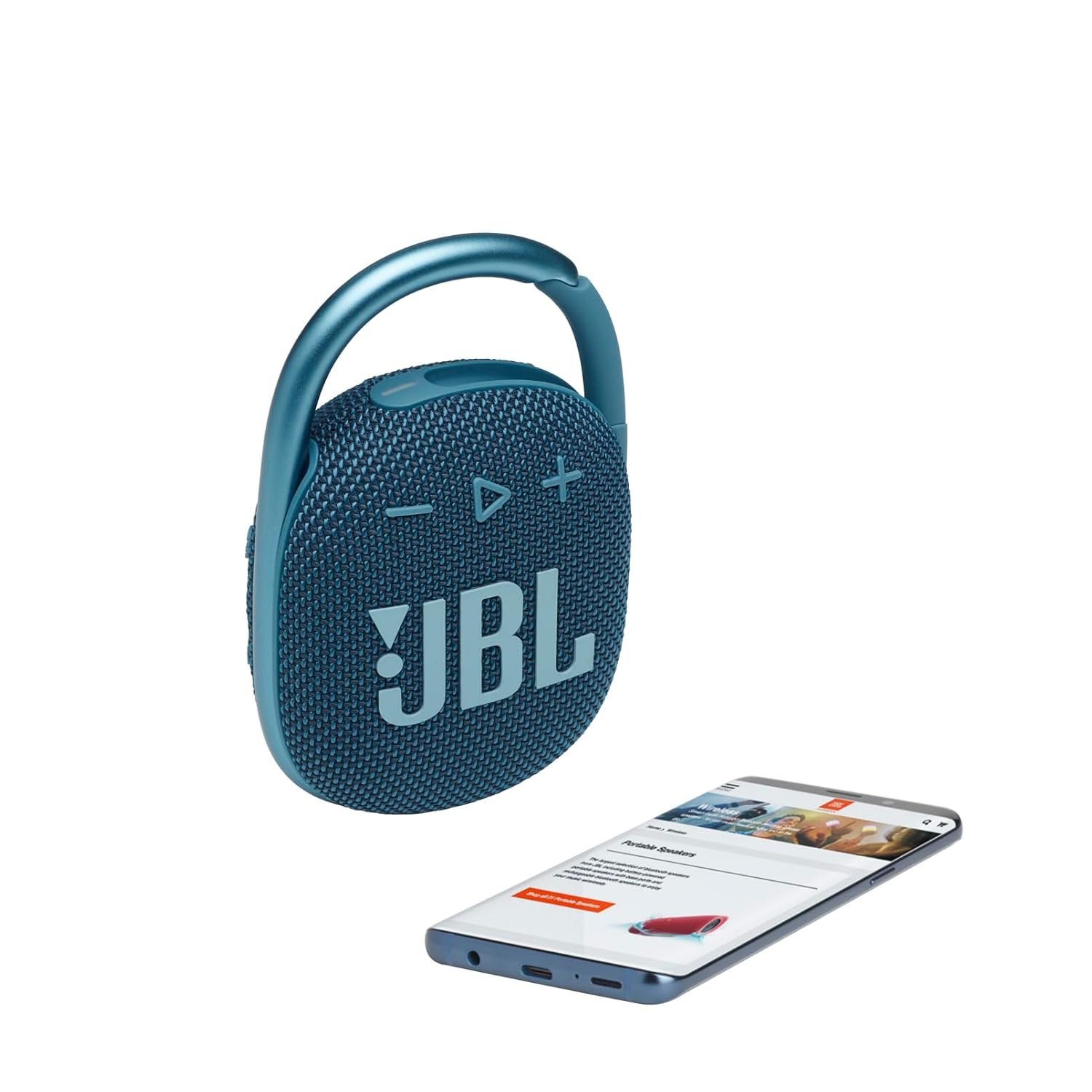 JBL-Clip-4-Wireless-Ultra-Portable-Bluetooth-Speaker-Blue3.jpg JBL Clip 4 Wireless Ultra-Portable Bluetooth Speaker (Blue)