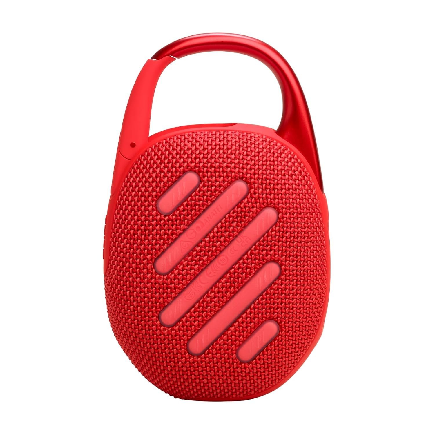 JBL-Clip-5-Wireless-Ultra-Portable-Bluetooth-Speaker-Red2.jpg JBL Clip 5 Wireless Ultra-Portable Bluetooth Speaker - Red